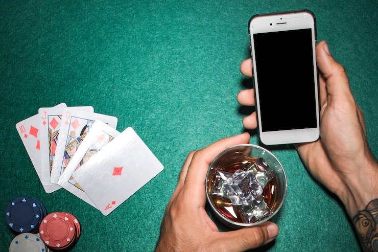 Antarmuka penempatan taruhan Infinite Blackjack di cuancash88